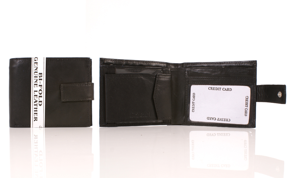 (image for) S-092 LEATHER WALLET BLACK